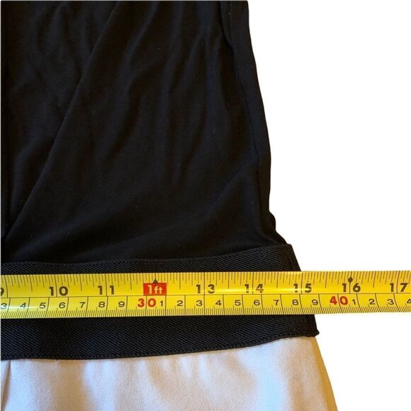 Bcbg Maxazria Black & Light Grey Sleeveless Dress. EUC - Picture 6 of 10